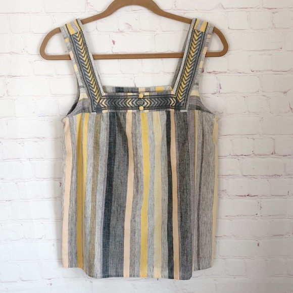 Lucky Brand Tops - [Lucky Brand] NWT striped tank blouse XS